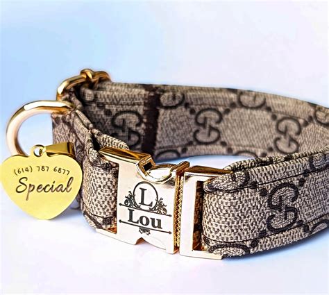 collar gucci perro|authentic Gucci dog collar.